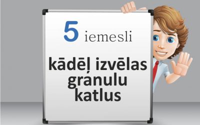 Pieci iemesli, kādēļ izvēlas granulu katlus