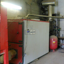 Heiztechnik MaxPell 350 kW granulu katls Mangaļsalā
