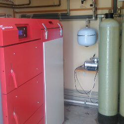 Q Pellet Duo 25 kW granulu katls Inčukalnā