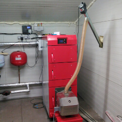 Granulu katls Q Pellet Duo 45 kW Lietuvā