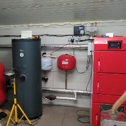 Granulu katls Q Pellet Duo 45 kW Lietuvā